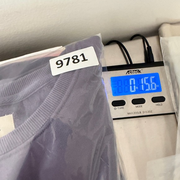 PACT Crew Neck Sweater Womens Large Purple Moon Start Print Cozy Casual Organic - Picture 13 of 13